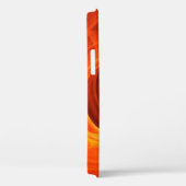 LASLEAF, zwart oranje geel Case-Mate iPhone Case (Achterkant / Rechts)