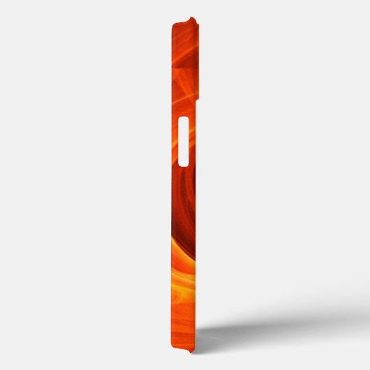 LASLEAF, zwart oranje geel Case-Mate iPhone Case (Achterkant / Rechts)