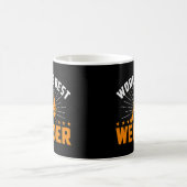 Lasmachines, lassensbanken koffiemok (Center)