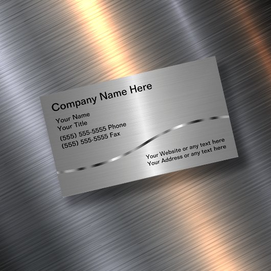 Lasmagneet van Visitekaartje Visitekaartje Magneet