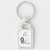 Lasmasker en tast sleutelhanger (Voorkant)