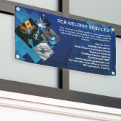 Lasmautstederendienst Bedrijfsaanpassen Spandoek (Buitenkant Gebouw)