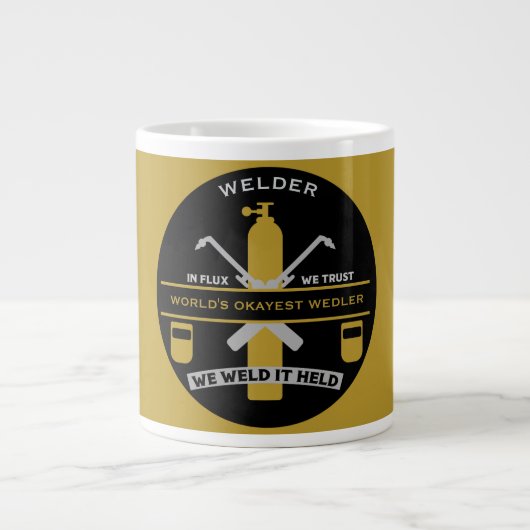 Lasmhumor Geschenk Grote Koffiekop (Voorkant)