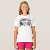 Lasonic TRC-920 Boombox T-shirt (Voorkant volledig)