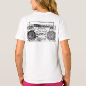 Lasonic TRC-920 Boombox T-shirt (Achterkant)