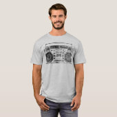 Lasonic TRC-920 Boombox T-shirt (Voorkant volledig)