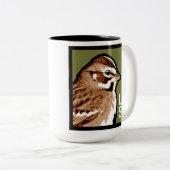 LASP-mok Tweekleurige Koffiemok (Voorkant rechts)