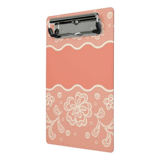 Laspatroon, bloem  4 mini klembord (Angled2)