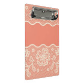 Laspatroon, bloem  4 mini klembord (Schuin)