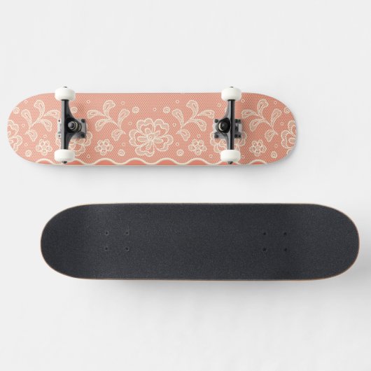 Laspatroon, bloem  4 persoonlijk skateboard (Horizontaal)