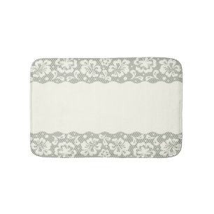 Laspatroon, bloem  5 badmat