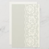 Laspatroon, bloem 5 briefpapier (Voorkant / Achterkant)