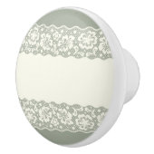 Laspatroon, bloem  5 keramische knop (Rechts)