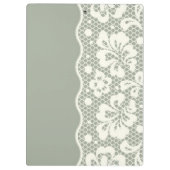 Laspatroon, bloem  5 klembord (Achterkant)