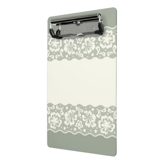 Laspatroon, bloem  5 mini klembord (Angled2)