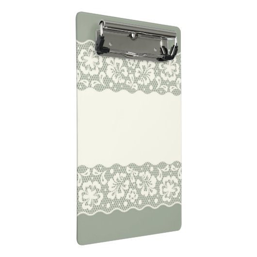 Laspatroon, bloem  5 mini klembord (Schuin)