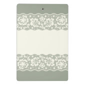 Laspatroon, bloem 5 mini klembord (Achterkant)