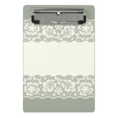 Laspatroon, bloem  5 mini klembord (Voorkant)