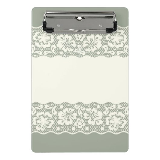 Laspatroon, bloem 5 mini klembord (Voorkant)