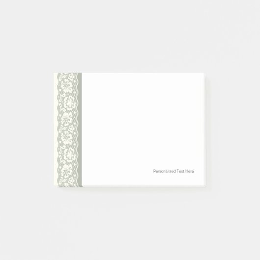Laspatroon, bloem 5 post-it® notes (Voorkant)
