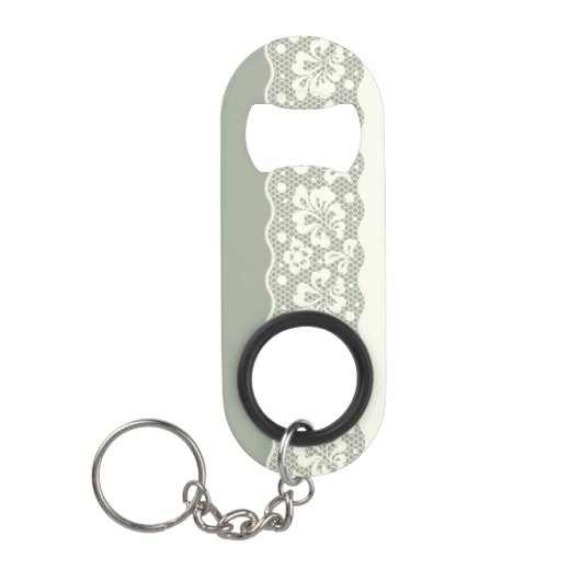 Laspatroon, bloem 5 sleutelhanger flessenopener (Voorkant)