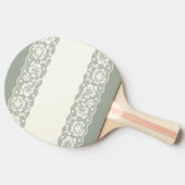 Laspatroon, bloem  5 tafeltennisbatje (Zijkant)