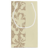 Laspatroon, bloem  7 klein cadeauzakje (Achterkant)