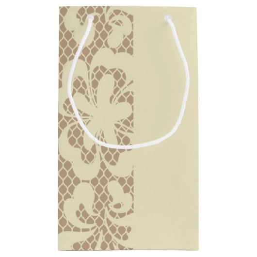 Laspatroon, bloem  7 klein cadeauzakje (Achterkant)