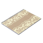 Laspatroon, bloem  7 notitieboek (Linkerzijde)