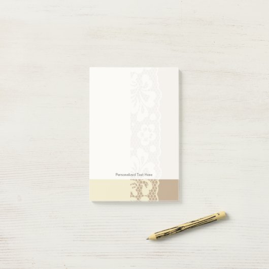 Laspatroon, bloem 7 post-it® notes (Op bureau)