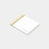 Laspatroon, bloem 7 post-it® notes (Schuin)