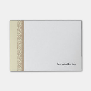 Laspatroon, bloem  7 post-it® notes