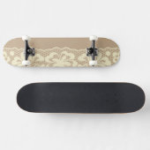 Laspatroon, bloem 7 skateboard (Horizontaal)