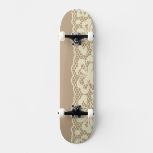 Laspatroon, bloem 7 skateboard (Voorkant)