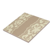 Laspatroon, bloem  7 tegeltje (Zijkant)