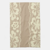 Laspatroon, bloem  7 theedoek (Verticaal)