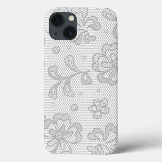 Laspatroon, bloem vintage 1 Case-Mate iPhone case (Achterkant)