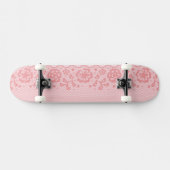 Laspatroon, bloem vintage 3 skateboard (Horizontaal)