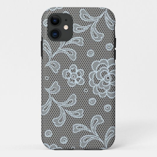 Laspatroon, bloem vintage 6 Case-Mate iPhone case (Achterkant)