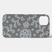 Laspatroon, bloem vintage 6 Case-Mate iPhone case (Achterkant (horizontaal))