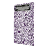 Laspatroon met vlinders mini klembord (Angled2)