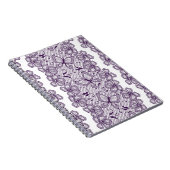 Laspatroon met vlinders notitieboek (Rechterzijde)