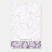 Laspatroon met vlinders post-it® notes (Voorkant)