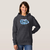 Lass, Scottish, Northern English Dialect Hoodie (Voorkant volledig)