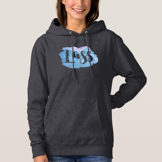 Lass, Scottish, Northern English Dialect Hoodie (Voorkant)