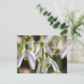 Lass uns den Frühling genießen! Briefkaart (Staand voorkant)