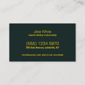 ⚙️ Lassen Aangepaste QR Visitekaartje (Achterkant)