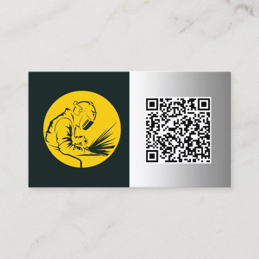 ⚙️ Lassen Aangepaste QR Visitekaartje (Voorkant)