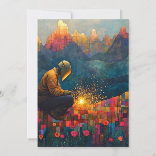 Lassen Art print - lasser uitnodiging pride evenem (Voorkant)