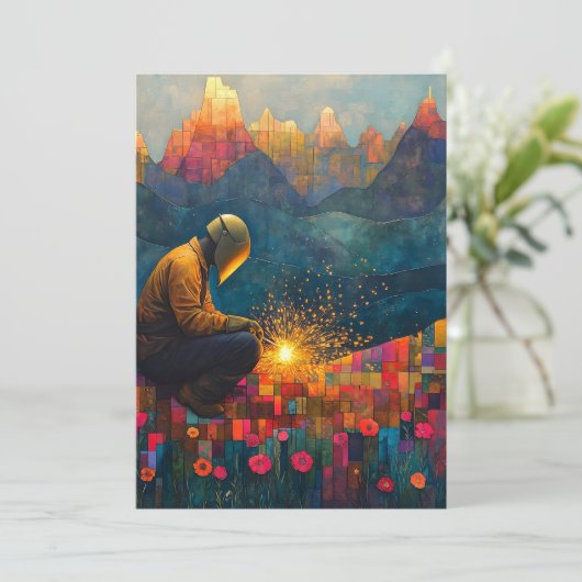 Lassen Art print - lasser uitnodiging pride evenem (Staand voorkant)